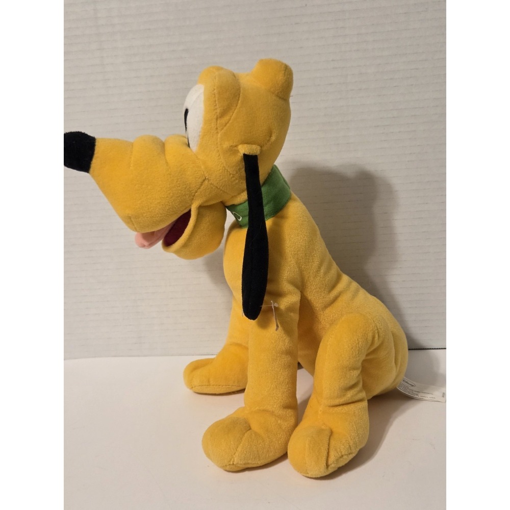 Disney Pluto 8" Tall. Super Soft Plush. Micky Mouse Clubhouse Free Ship - Picture 6 of 9